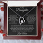 "Strength Legacy Forever Necklace: A Mother's Love to Her Daughter"