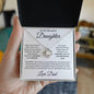 Forever Tied to My Heart - The Ultimate Father-Daughter Love Knot Necklace