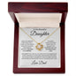 Forever Tied to My Heart - The Ultimate Father-Daughter Love Knot Necklace