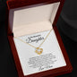 Lean On Me Love Knot Necklace - A Gift of Enduring Support for Your Daughter