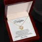 "Unyielding Spirit Love Knot Necklace: A Message from Dad"