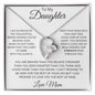 "Strength Legacy Forever Necklace: A Mother's Love to Her Daughter"