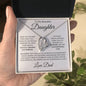 Forever Tied to My Heart - The Ultimate Father-Daughter Forever Necklace