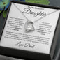 Forever Tied to My Heart - The Ultimate Father-Daughter Forever Necklace