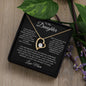 "Strength Legacy Forever Necklace: A Mother's Love to Her Daughter"