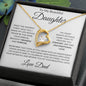 Forever Tied to My Heart - The Ultimate Father-Daughter Forever Necklace