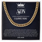 My Dear Son | Stay Strong - Cuban Link Chain