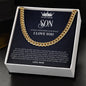 My Dear Son | Stay Strong - Cuban Link Chain