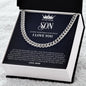 My Dear Son | Stay Strong - Cuban Link Chain
