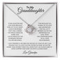 From Grandpa, I Love You and SO Proud of you - Love knot Necklace