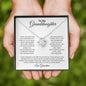To My Granddaughter - I Love You, and SO Proud of you - Love Knot Necklace