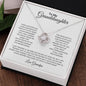 From Grandpa, I Love You and SO Proud of you - Love knot Necklace