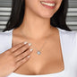 To An Amazing Mama to Be - Love Knot Necklace
