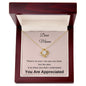 Dear Mama, Love Knot Necklace - YOU ARE APPRECIATED