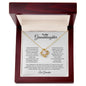 From Grandpa, I Love You and SO Proud of you - Love knot Necklace