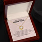 To An Amazing Mama to Be - Love Knot Necklace