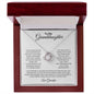 From Grandpa, I Love You and SO Proud of you - Love knot Necklace