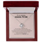 To An Amazing Mama to Be - Love Knot Necklace