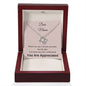 Dear Mama, Love Knot Necklace - YOU ARE APPRECIATED