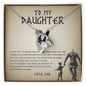 My Daughter | You Will Never Loose - Forever Love Necklace