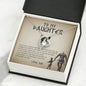 My Daughter | You Will Never Loose - Forever Love Necklace