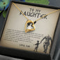 My Daughter | You Will Never Loose - Forever Love Necklace