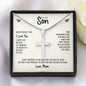 My Son | Believe In Yourself - Stainless Steel Cross