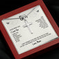 My Son | Believe In Yourself - Stainless Steel Cross