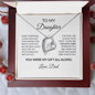 Christmas Necklace Gift for Daughter from Dad — You Were My Gift All Along | Forever Love