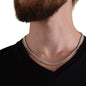 To My Son Necklace From Mom – Even When We Don't See Eye to Eye | Cuban Link Chain With Message Card