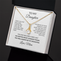 Wedding Day Gift for Daughter From Mom – Alluring Beauty Necklace | You Will Always Be My Daughter