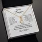 Wedding Day Gift for Daughter From Mom – Alluring Beauty Necklace | You Will Always Be My Daughter