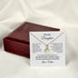 Wedding Day Gift for Daughter From Mom – Alluring Beauty Necklace | You Will Always Be My Daughter