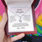 Wedding Day Gift for Daughter From Mom – Alluring Beauty Necklace | You Will Always Be My Daughter