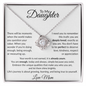 To My Daughter Necklace – You Are Enough & Always Loved