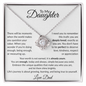 To My Daughter Necklace – You Are Enough & Always Loved