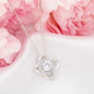 To My Daughter – You Can Always Come Home Love Knot Necklace From Dad
