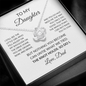 To My Daughter – The Knot Holds. So Do I. | Love Knot Necklace from Dad