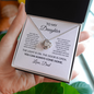 To My Daughter – You Can Always Come Home Love Knot Necklace From Dad