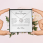 To My Bonus Daughter Necklace From Mom - Family Isn't Always Blood - Love Knot Necklace with Message Card, Gift for Bonus Daughter
