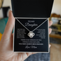 To My Daughter – You Have Always Been Enough | Love Knot Necklace from Mom