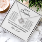 To My Daughter – You Can Always Come Home Love Knot Necklace From Dad