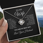 To My Wife Necklace From Husband – You Are My Best Gift – Heart Necklace With Message Card – Christmas Gift for Wife, Anniversary, Birthday