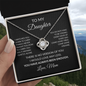 To My Daughter – You Have Always Been Enough | Love Knot Necklace from Mom