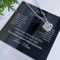 To My Daughter – You Have Always Been Enough | Love Knot Necklace from Mom