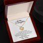 To My Daughter - Before Life Gets Loud Love Knot Necklace