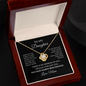 To My Daughter – You Have Always Been Enough | Love Knot Necklace from Mom
