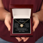 To My Daughter – You Have Always Been Enough | Love Knot Necklace from Mom