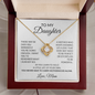 As You Become A Mother - Love Knot Necklace