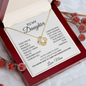 As You Become A Mother - Love Knot Necklace